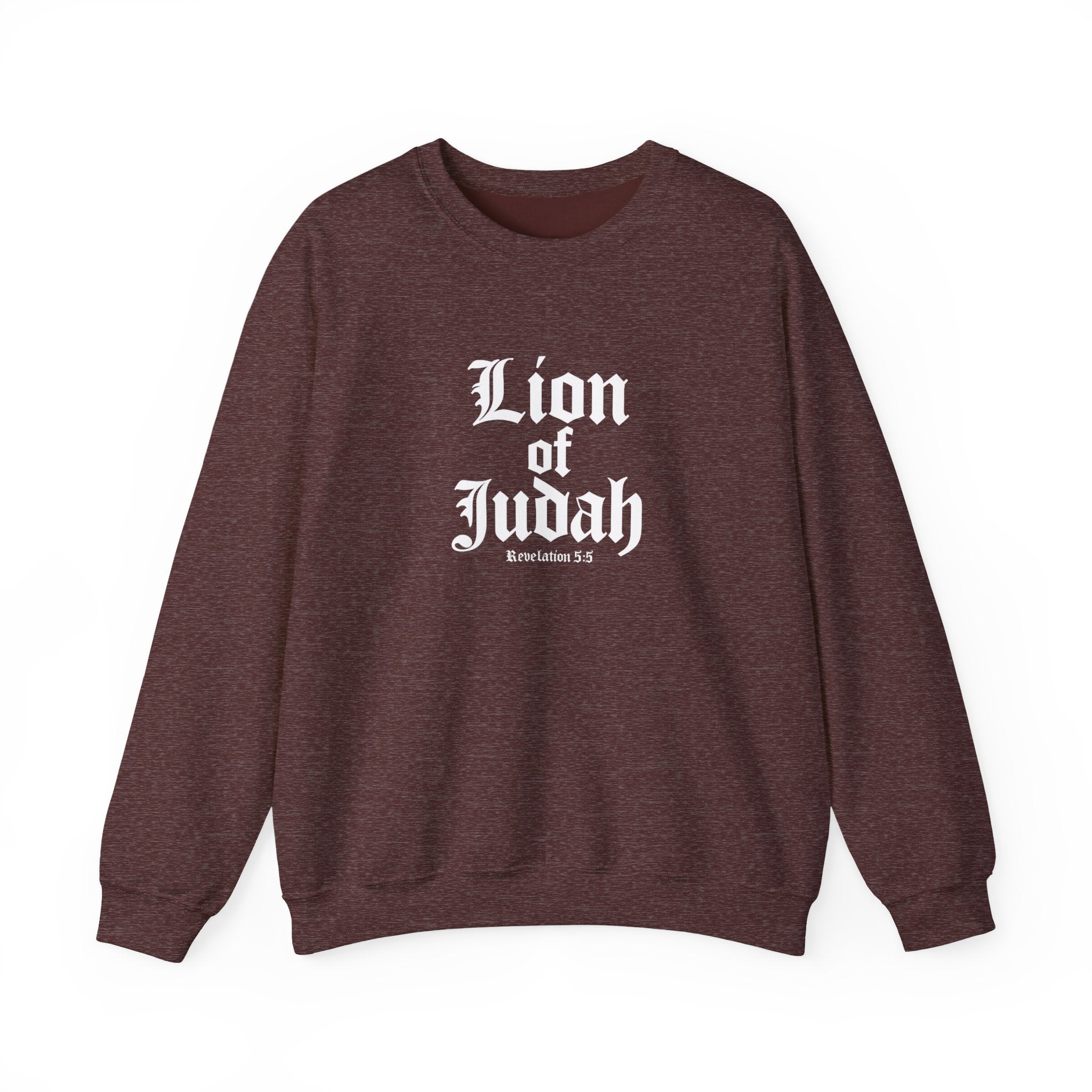 Lion of Judah Christian Gildan Unisex Sweatshirt | Crewneck Pullover | Christian Gift