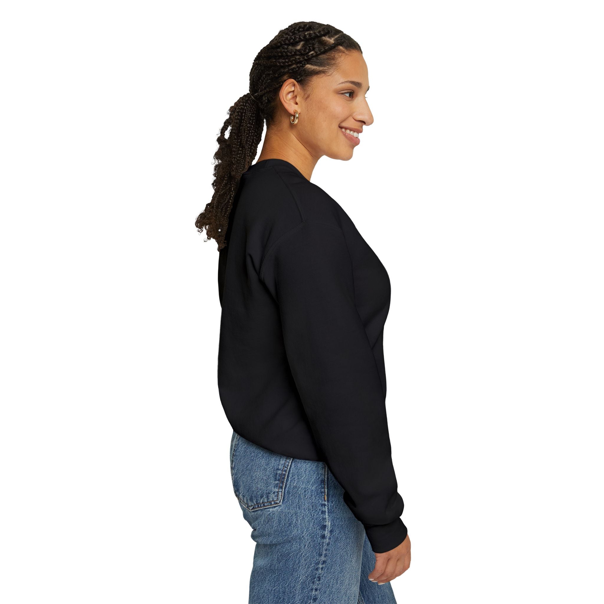Jesus Is My Anchor Embroidered Gildan Christian Crewneck Unisex Sweatshirt | Religious Gift