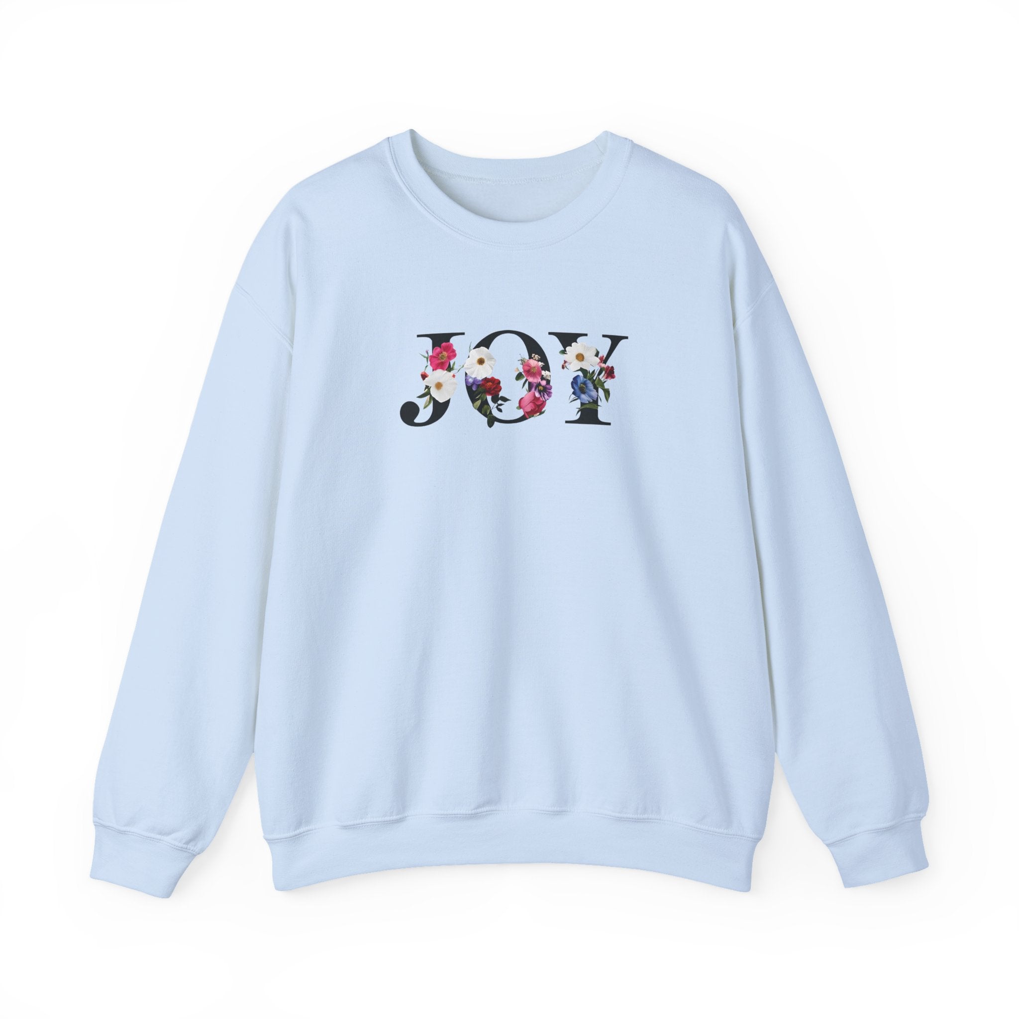 JOY Christian Gildan Unisex Crewneck Sweatshirt | Faith Top | Christian Gift