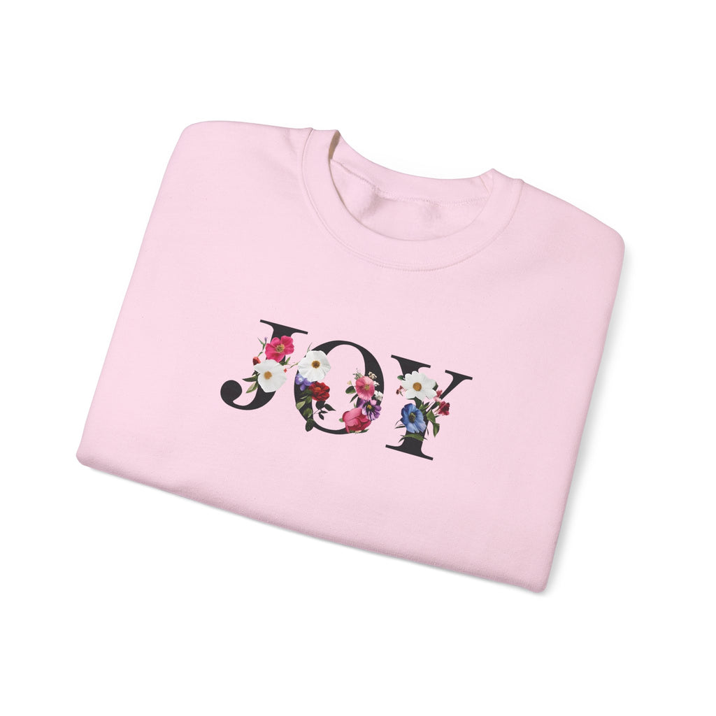 JOY Christian Gildan Unisex Crewneck Sweatshirt | Faith Top | Christian Gift