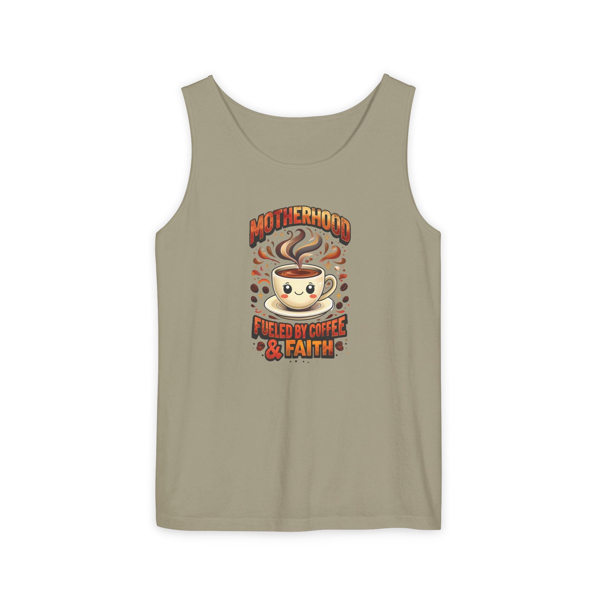 Motherhood Comfort Colors Tank Top | Relaxed Garment-Dyed Cotton Tee | Women’s Gift