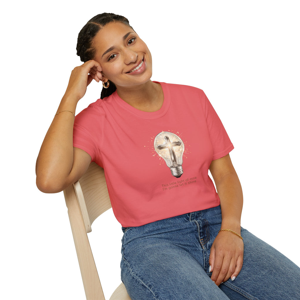 This Little Light of Mine Gildan Unisex Tshirt | Christian Gift