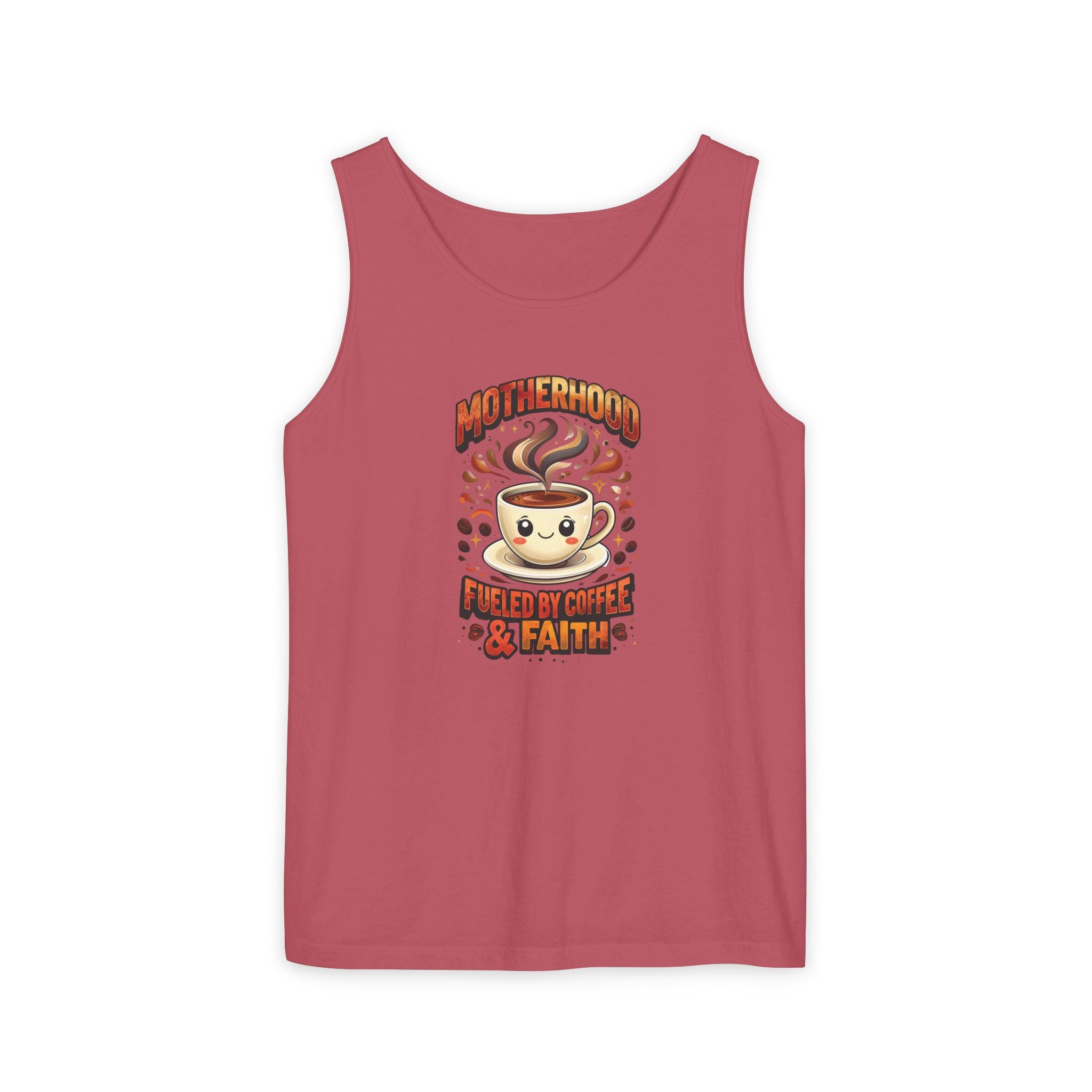 Motherhood Comfort Colors Tank Top | Relaxed Garment-Dyed Cotton Tee | Women’s Gift