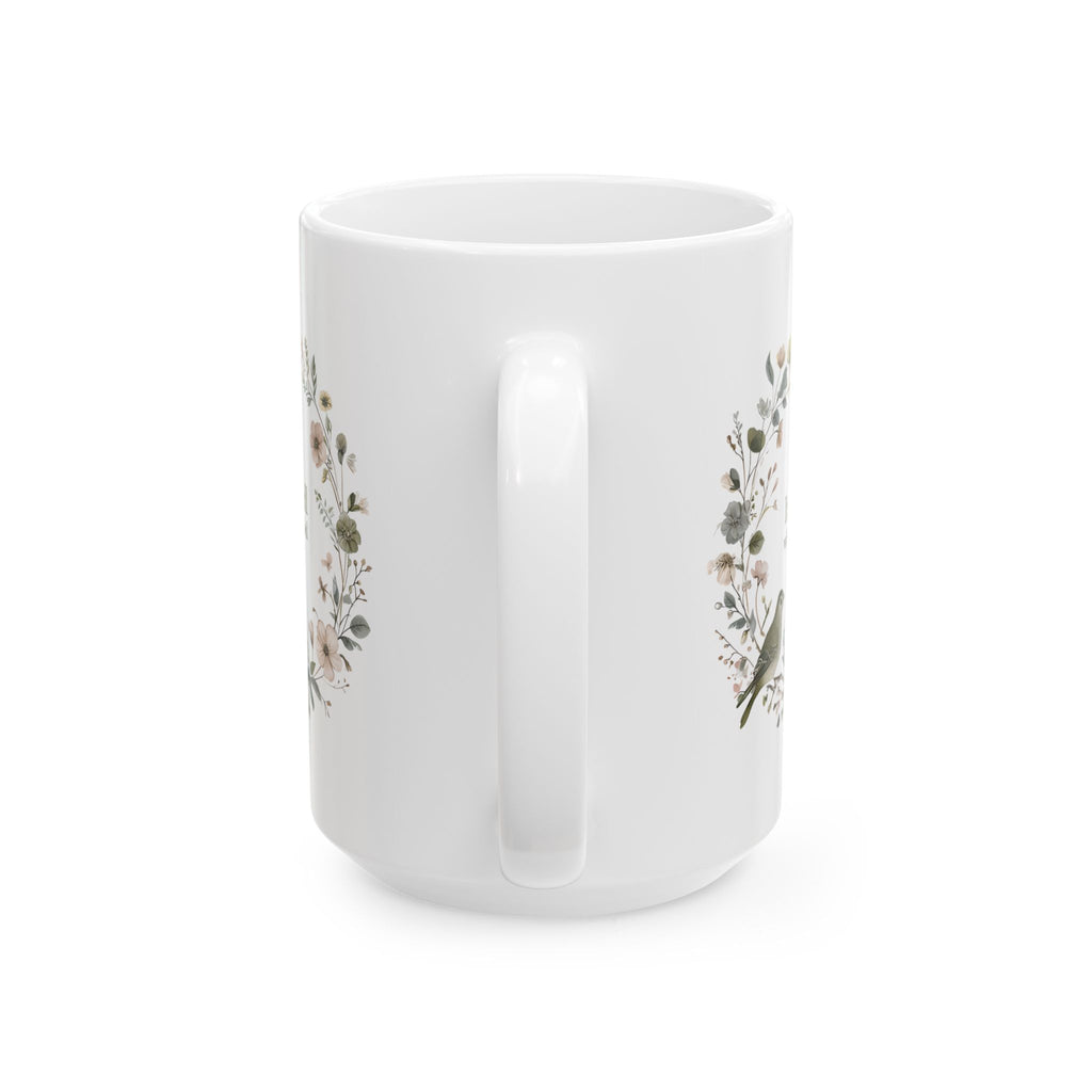 It Is Well With My Soul Christian Coffee Mug | Floral | Christian Gift for her
