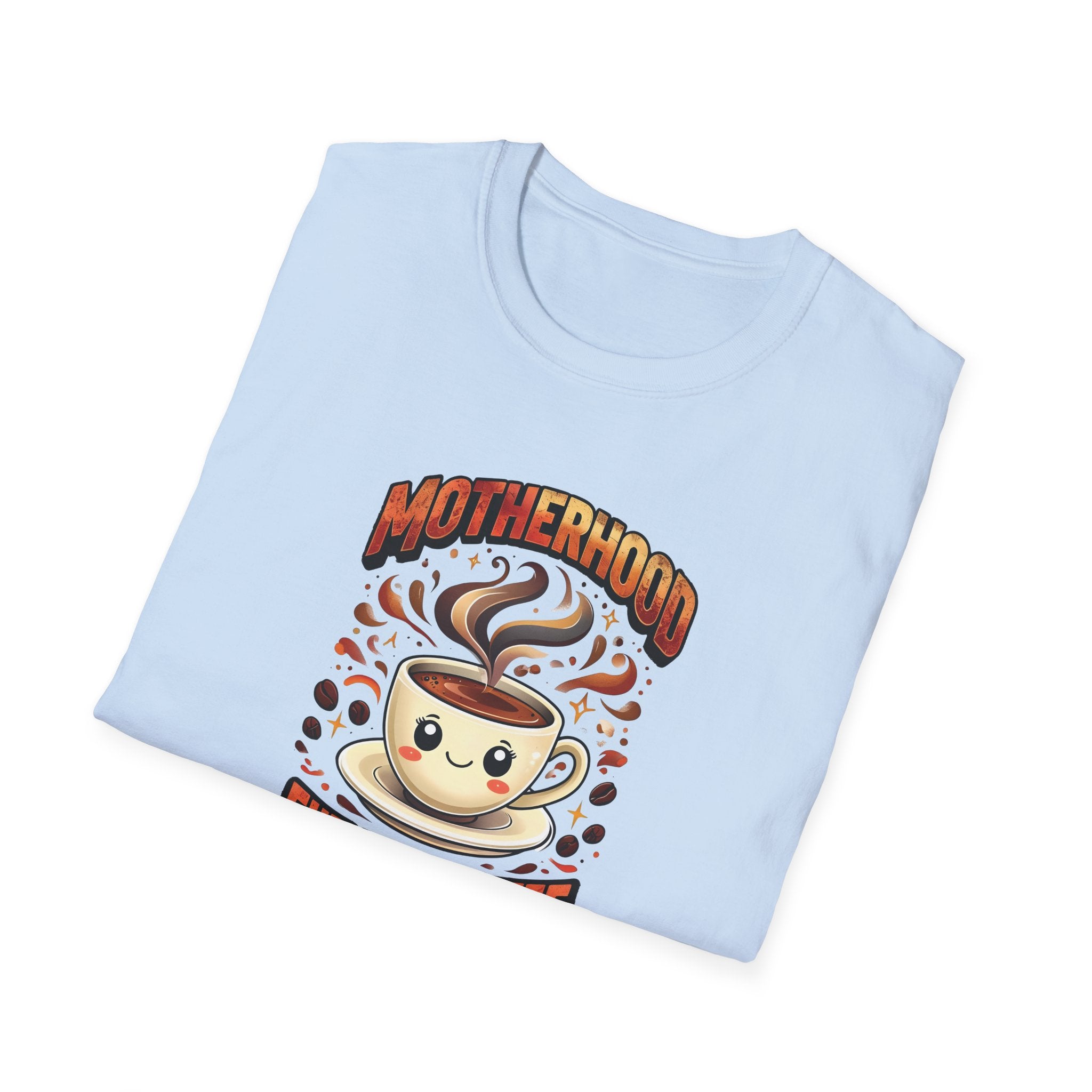 Motherhood Fueled By Coffee & Faith Gildan tshirt | Christian Mom Shirt and gift