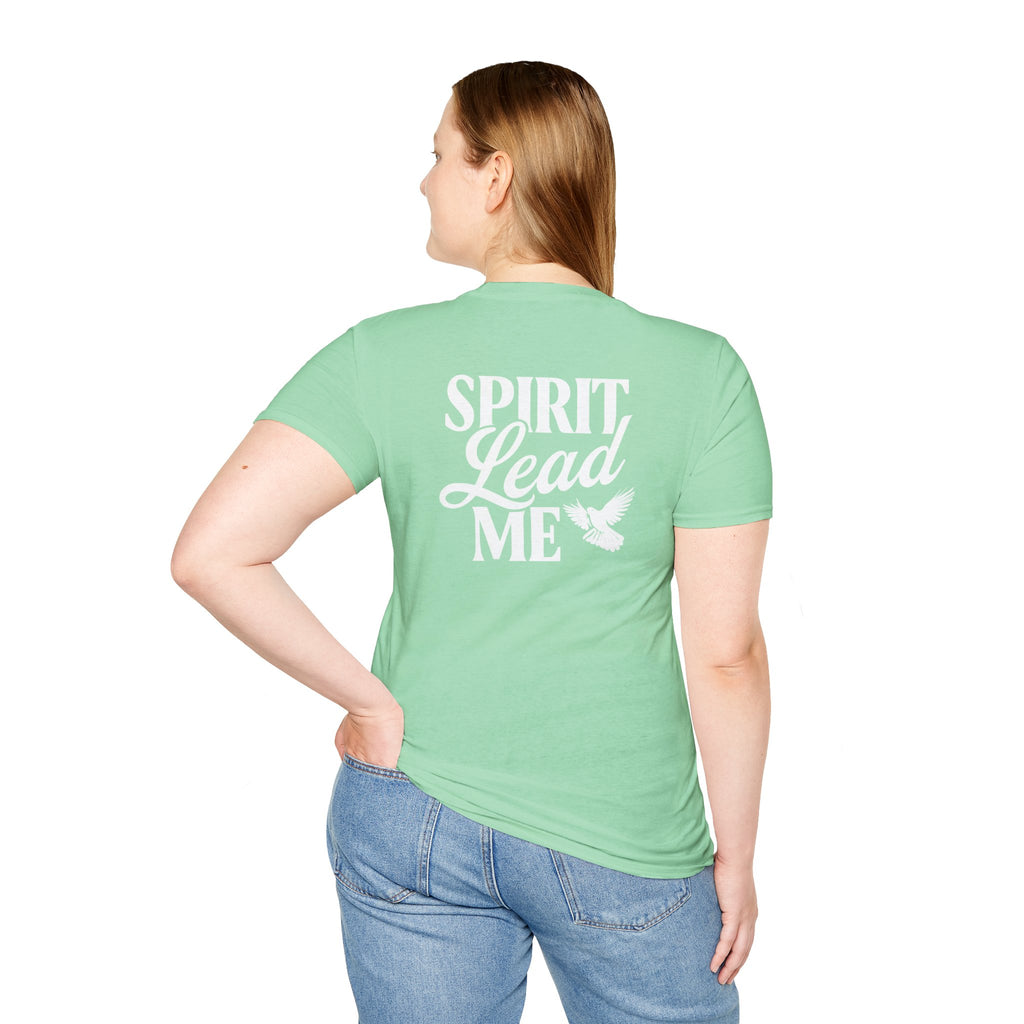 Spirit Lead Me Christian T-Shirt – Bible Verse Shirt | Faith-Based Apparel for Women