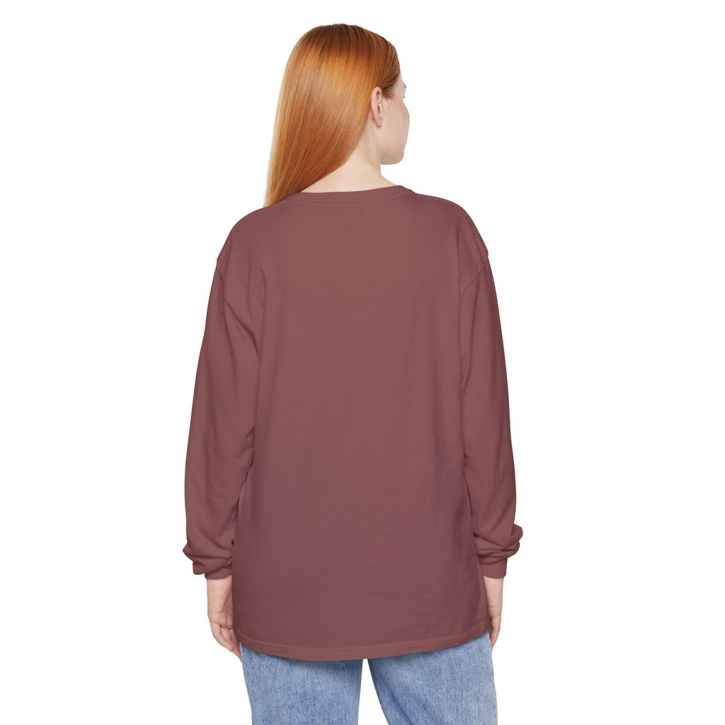 Jesus Comfort Colors Christian Long Sleeve Shirt | Faith Graphic Tee | Garment Dyed Cotton