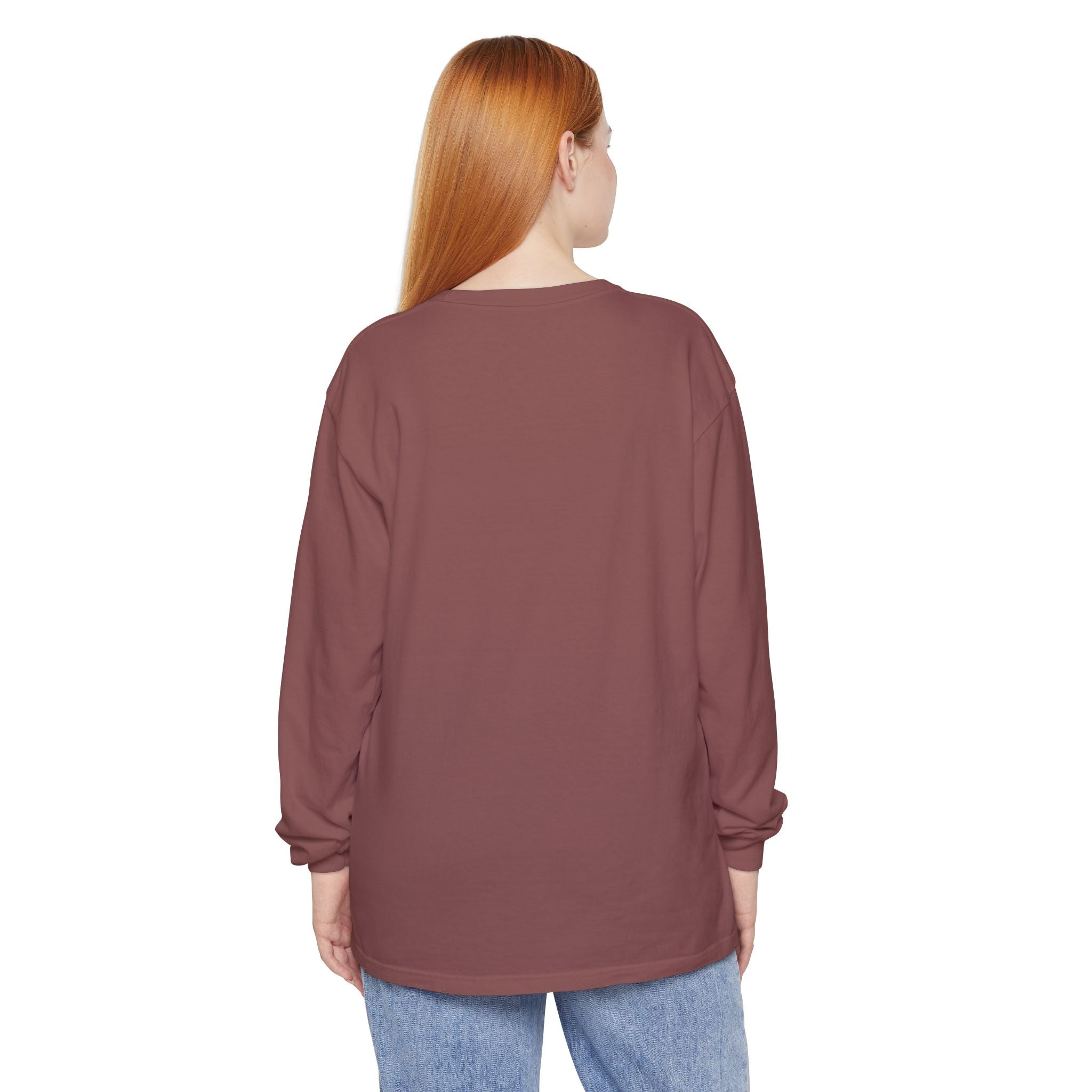 Jesus Comfort Colors Christian Long Sleeve Shirt | Faith Graphic Tee | Garment Dyed Cotton