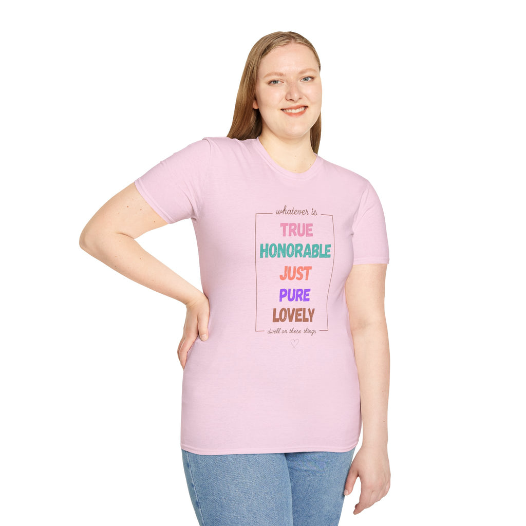 Philippians 4 Gildan Christian T-Shirt | Faith-Based Apparel | Bible Verse Tee | Christian Gift Idea | Inspirational Jesus Shirt