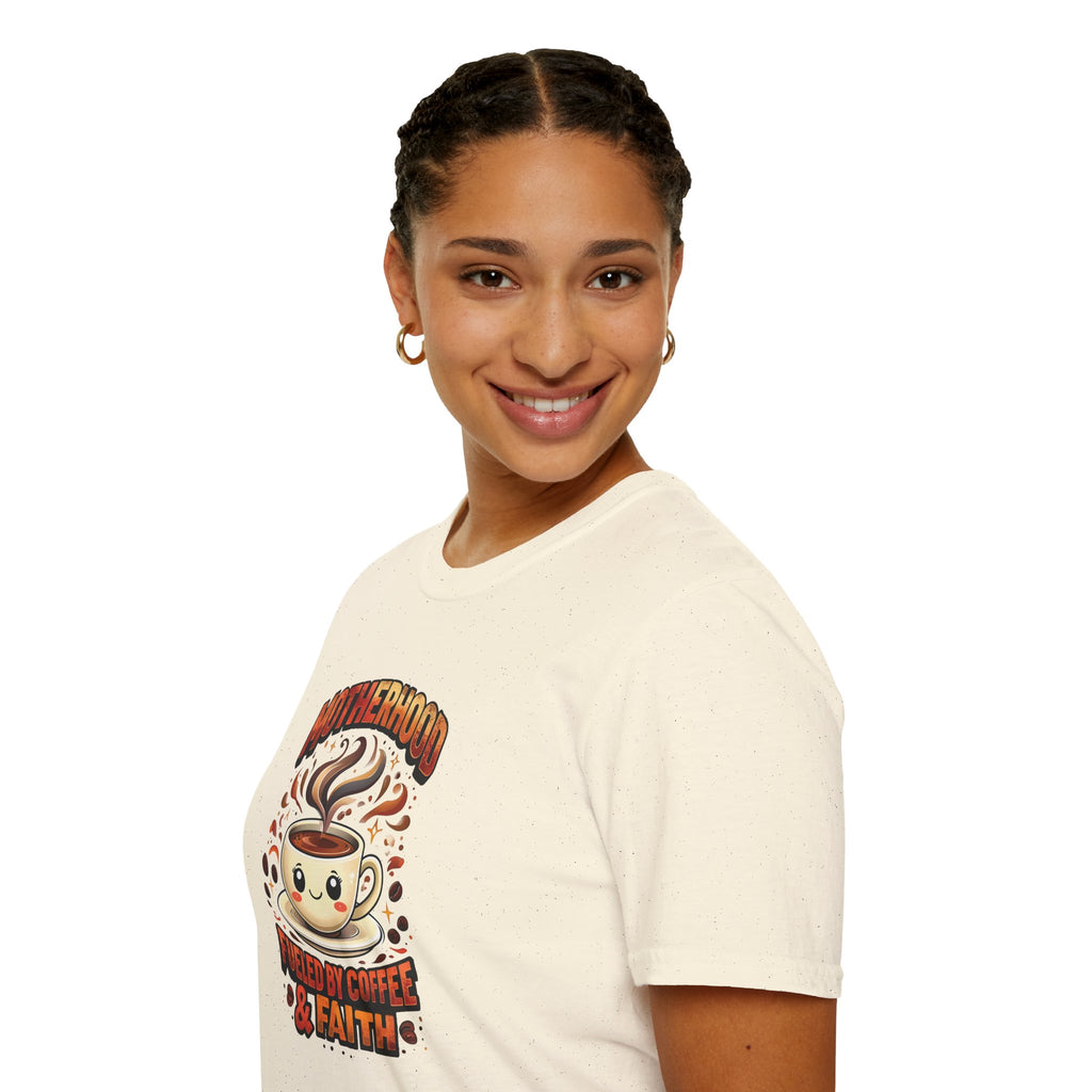 Motherhood Fueled By Coffee & Faith Gildan tshirt | Christian Mom Shirt and gift