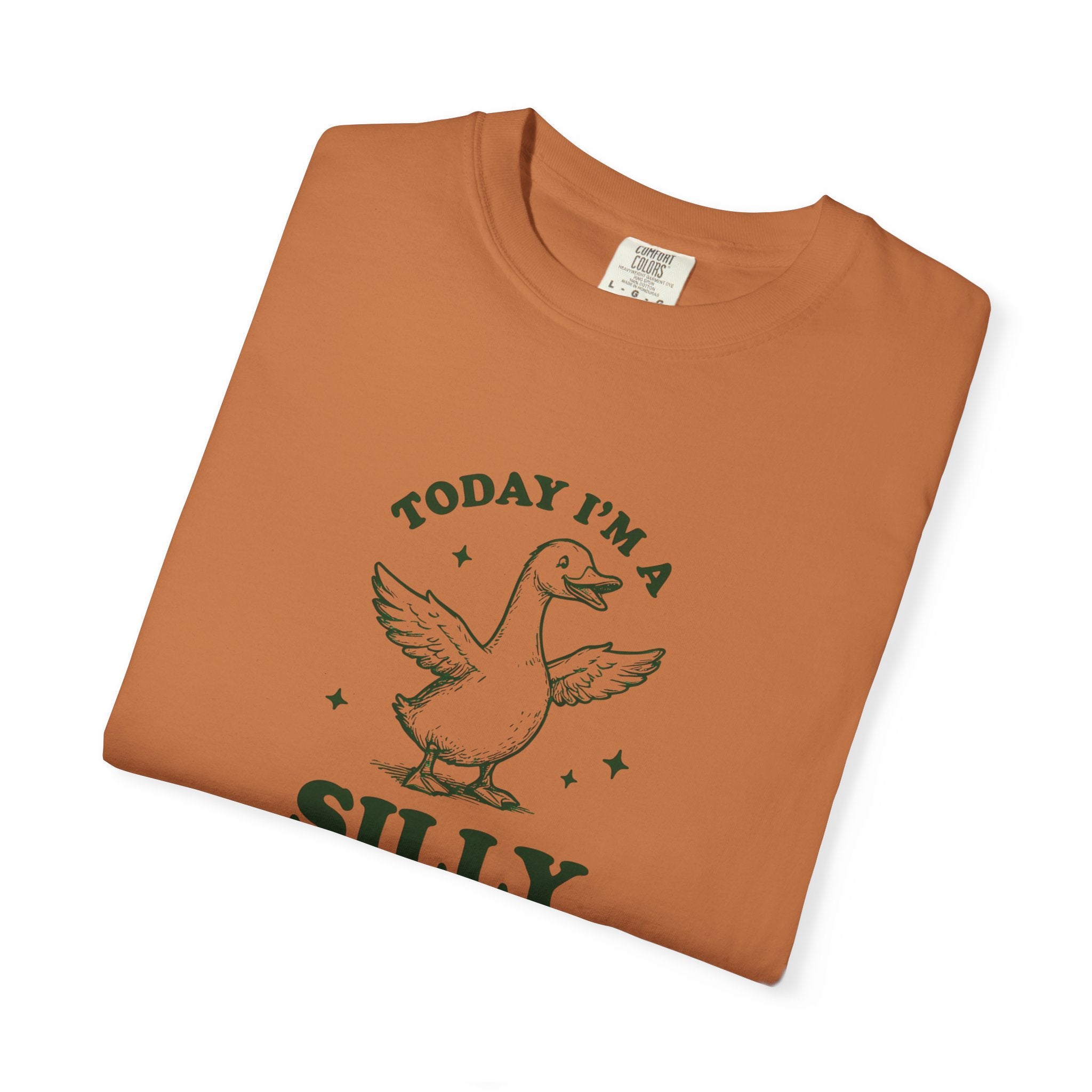 God’s Silly Goose without the tie | Unisex Garment Dyed Comfort Colors | Christian Graphic T-shirt | S-4XL