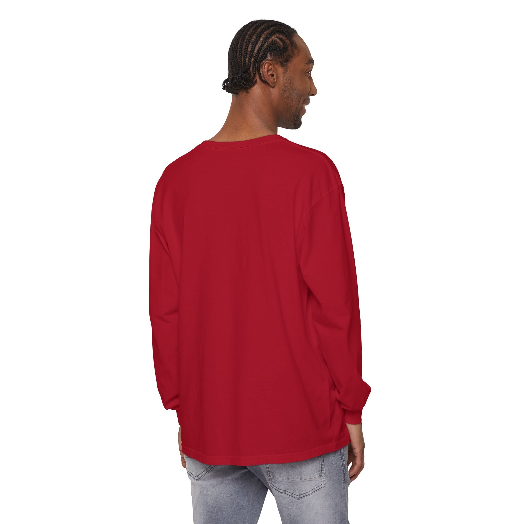 Jesus Comfort Colors Christian Long Sleeve Shirt | Faith Graphic Tee | Garment Dyed Cotton