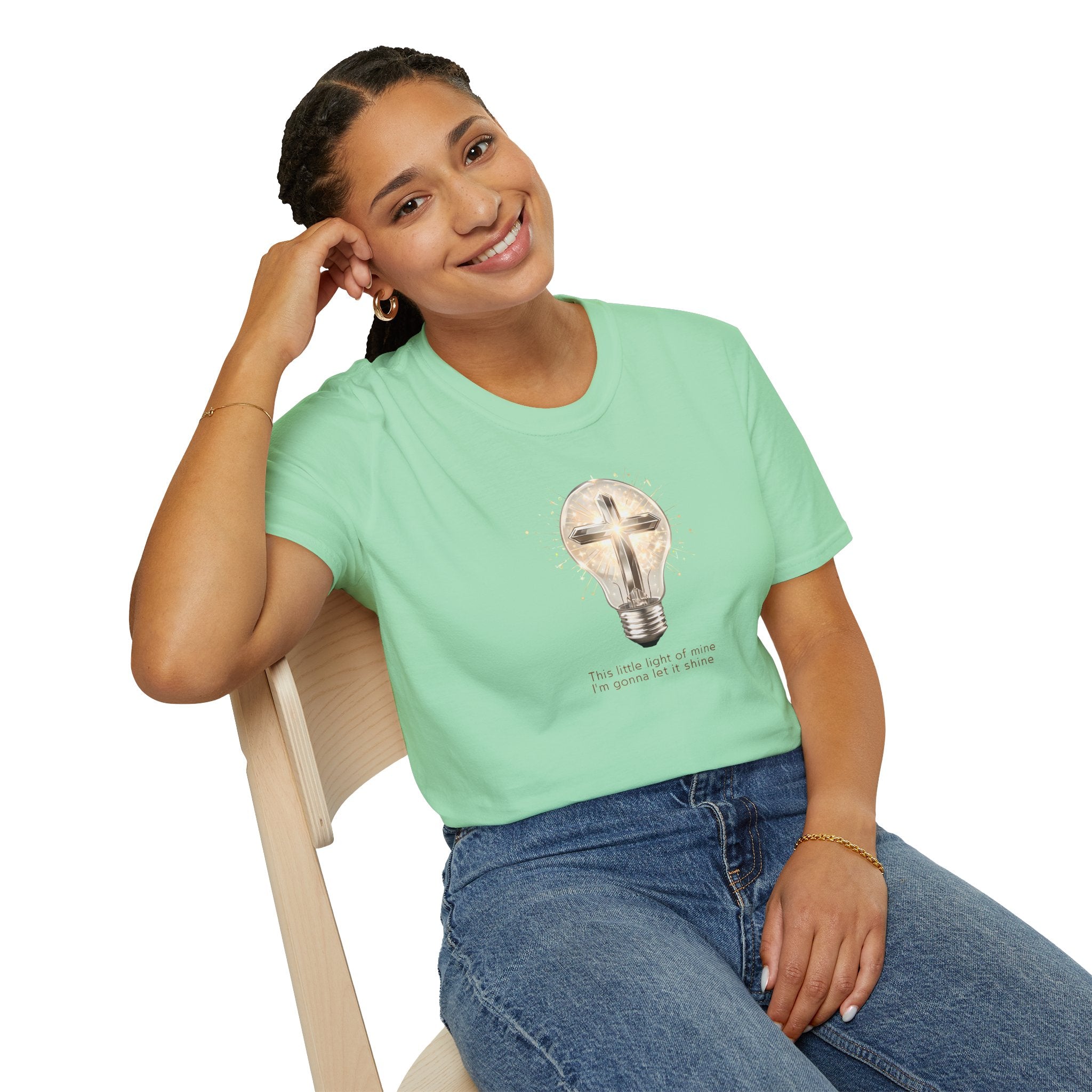 This Little Light of Mine Gildan Unisex Tshirt | Christian Gift