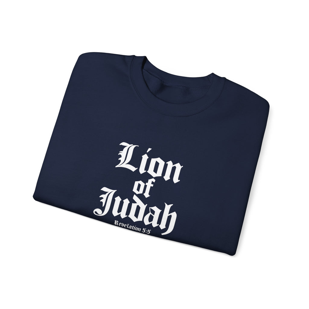 Lion of Judah Christian Gildan Unisex Sweatshirt | Crewneck Pullover | Christian Gift