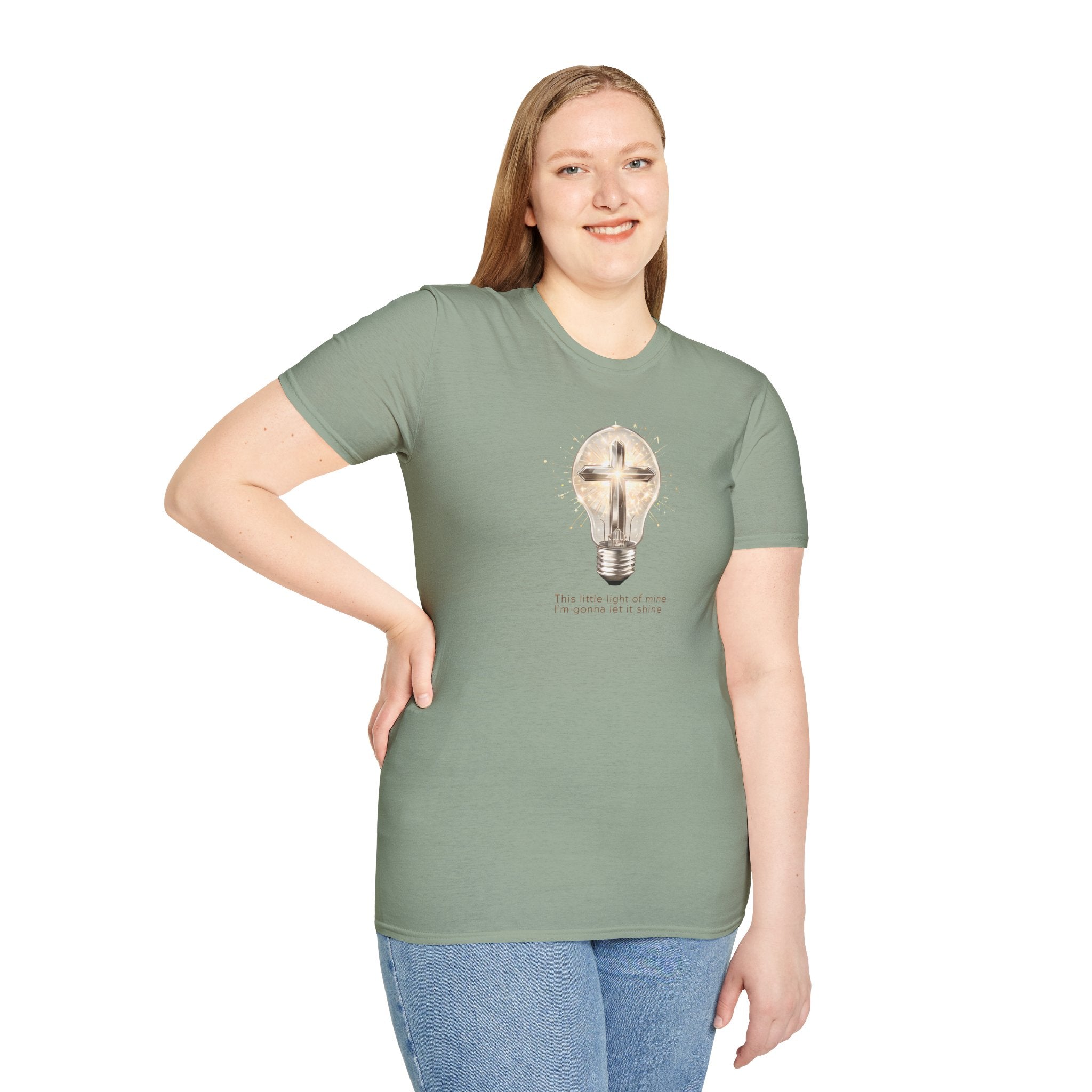 This Little Light of Mine Gildan Unisex Tshirt | Christian Gift