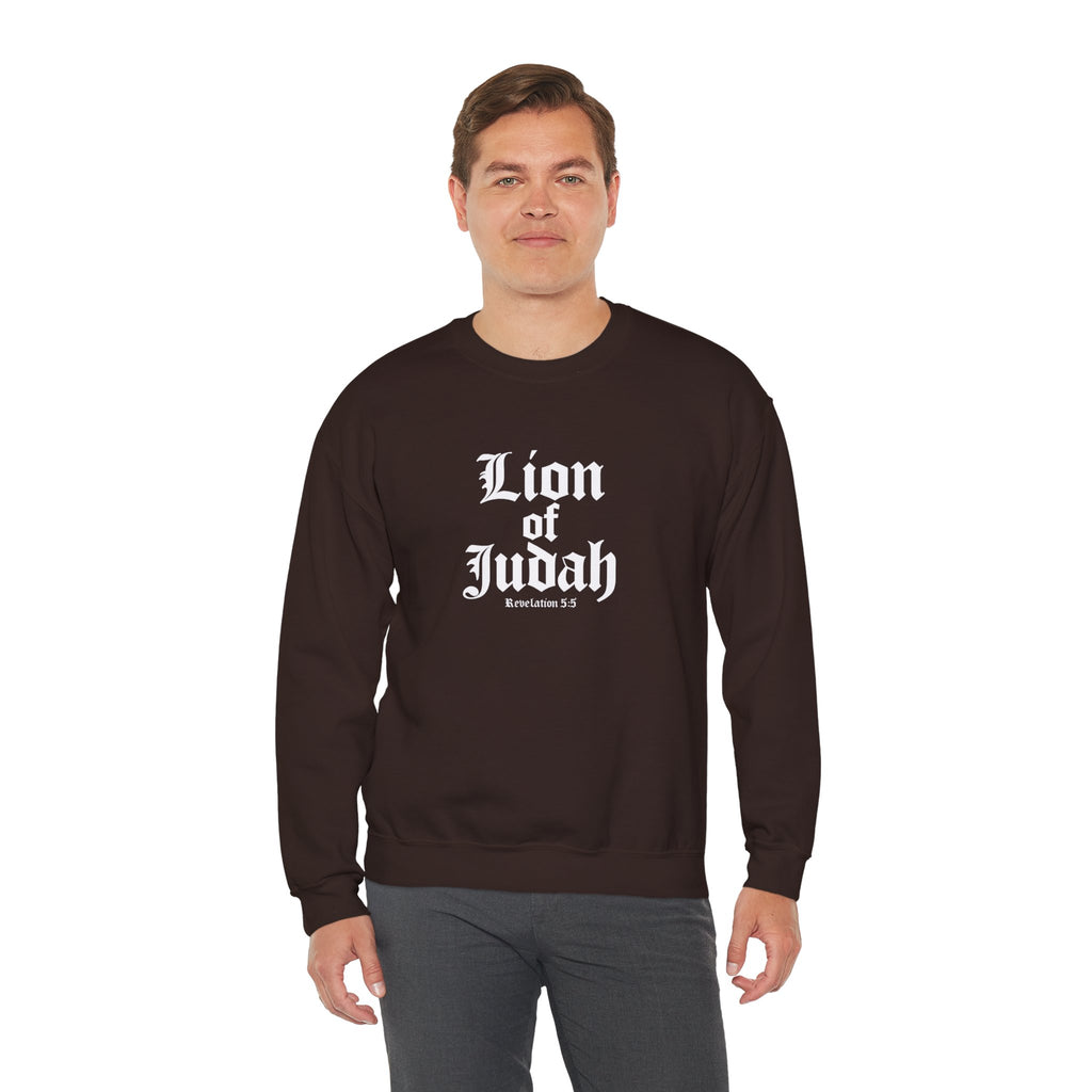 Lion of Judah Christian Gildan Unisex Sweatshirt | Crewneck Pullover | Christian Gift