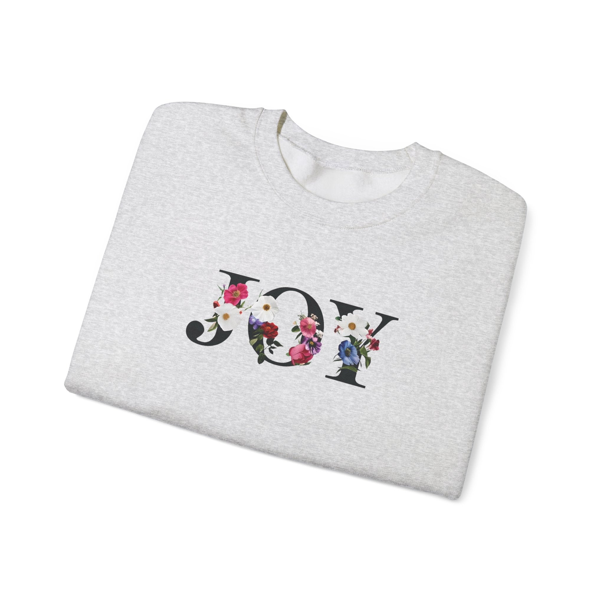 JOY Christian Gildan Unisex Crewneck Sweatshirt | Faith Top | Christian Gift