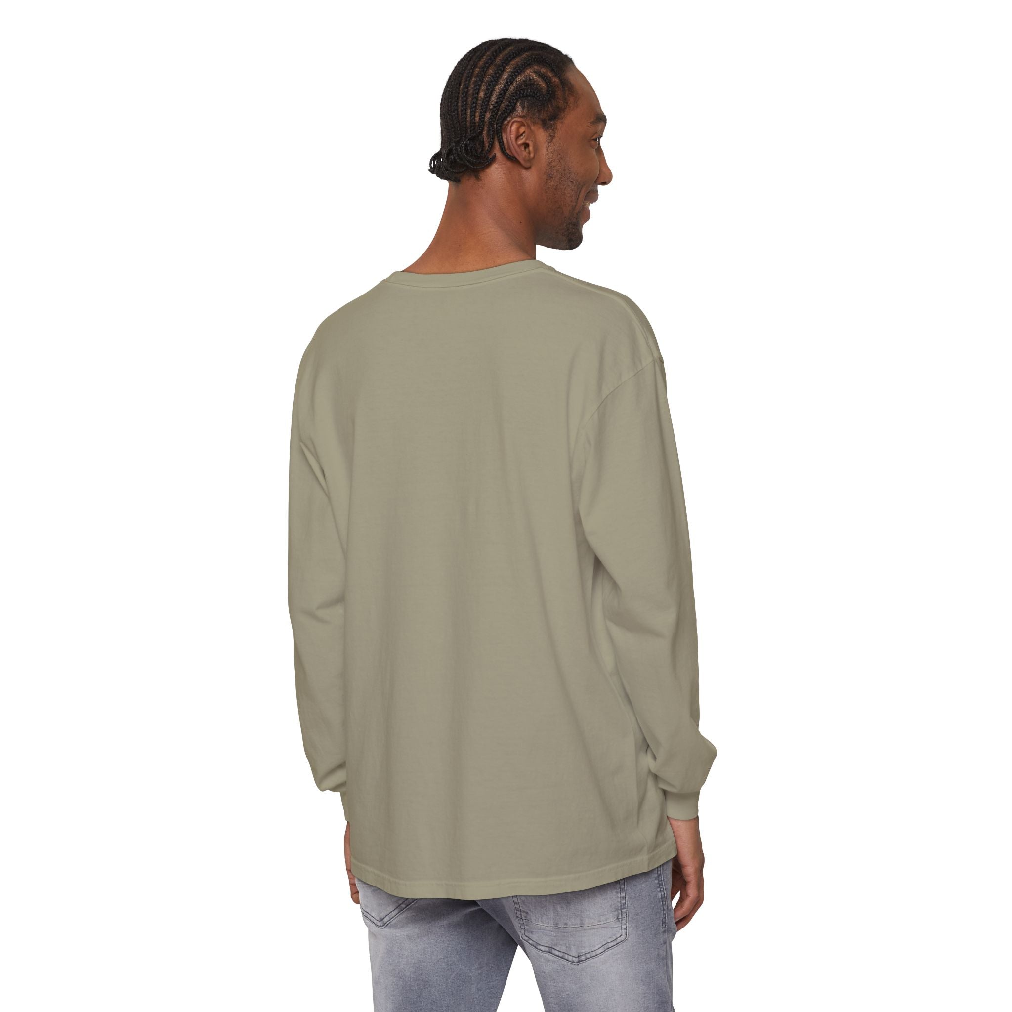 Jesus Comfort Colors Christian Long Sleeve Shirt | Faith Graphic Tee | Garment Dyed Cotton