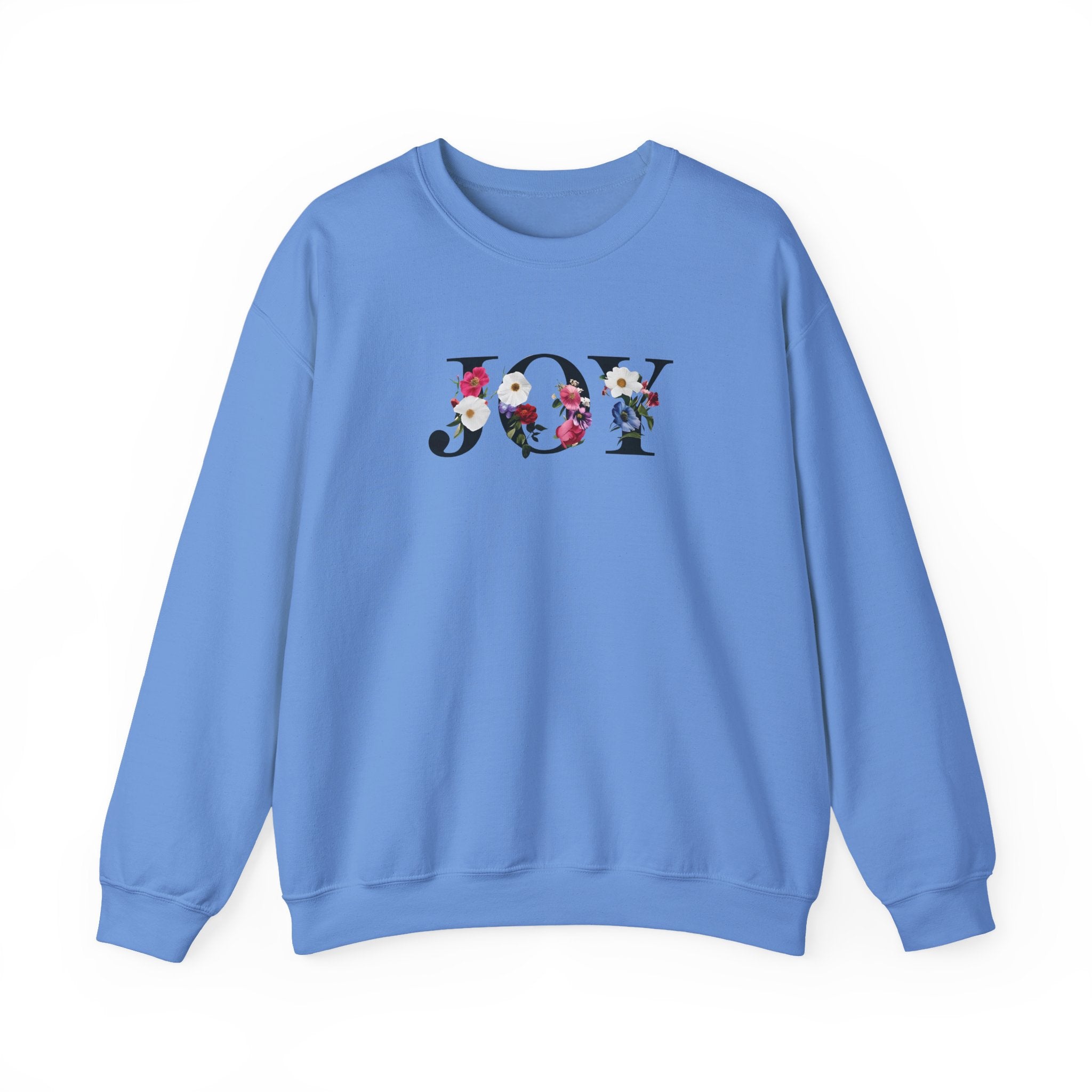 JOY Christian Gildan Unisex Crewneck Sweatshirt | Faith Top | Christian Gift