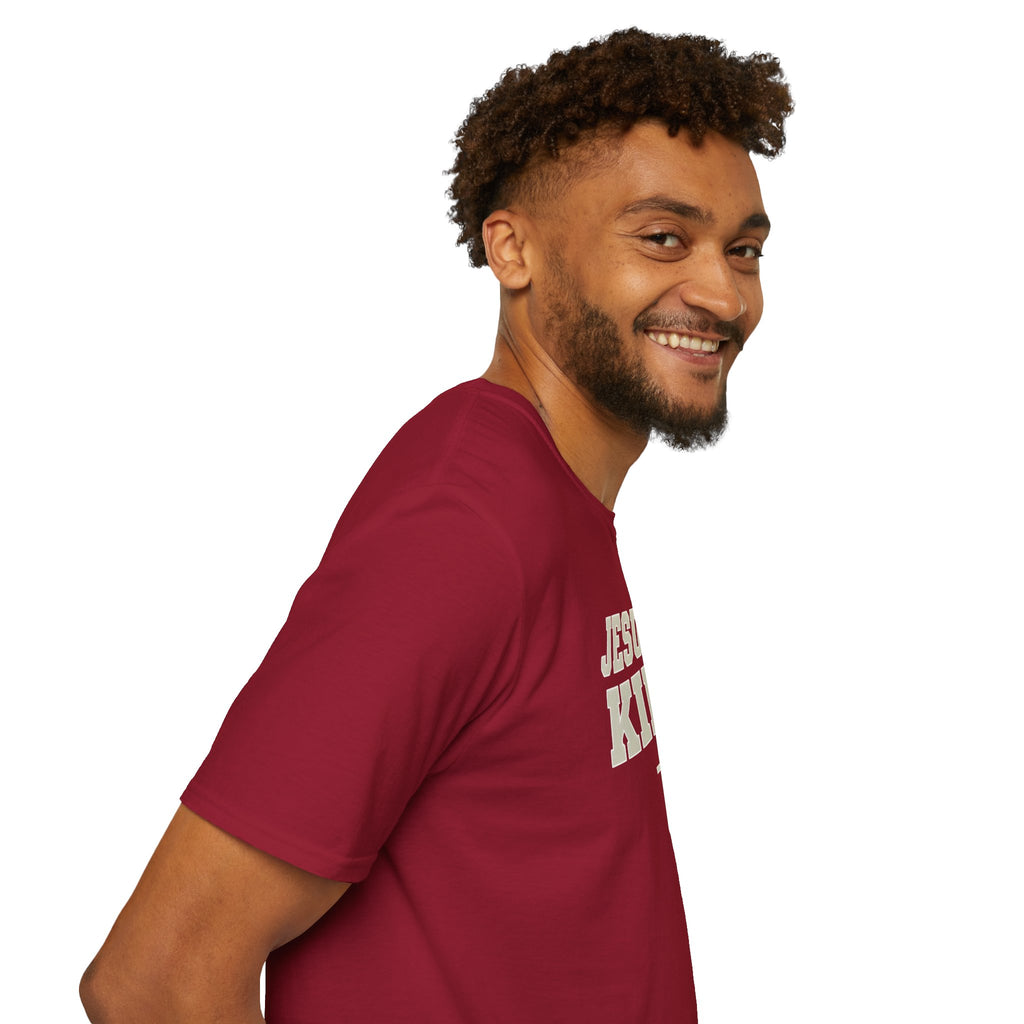 Jesus is King Unisex Gildan Softstyle T-Shirt | Christian Faith Apparel | Christian Gifts