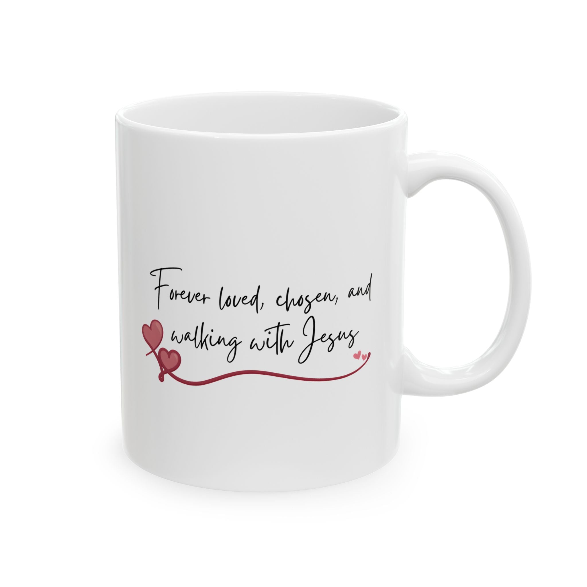 Jesus Coffee Mug | Christian Ceramic Mug | 11oz, 15oz | Christian Gift