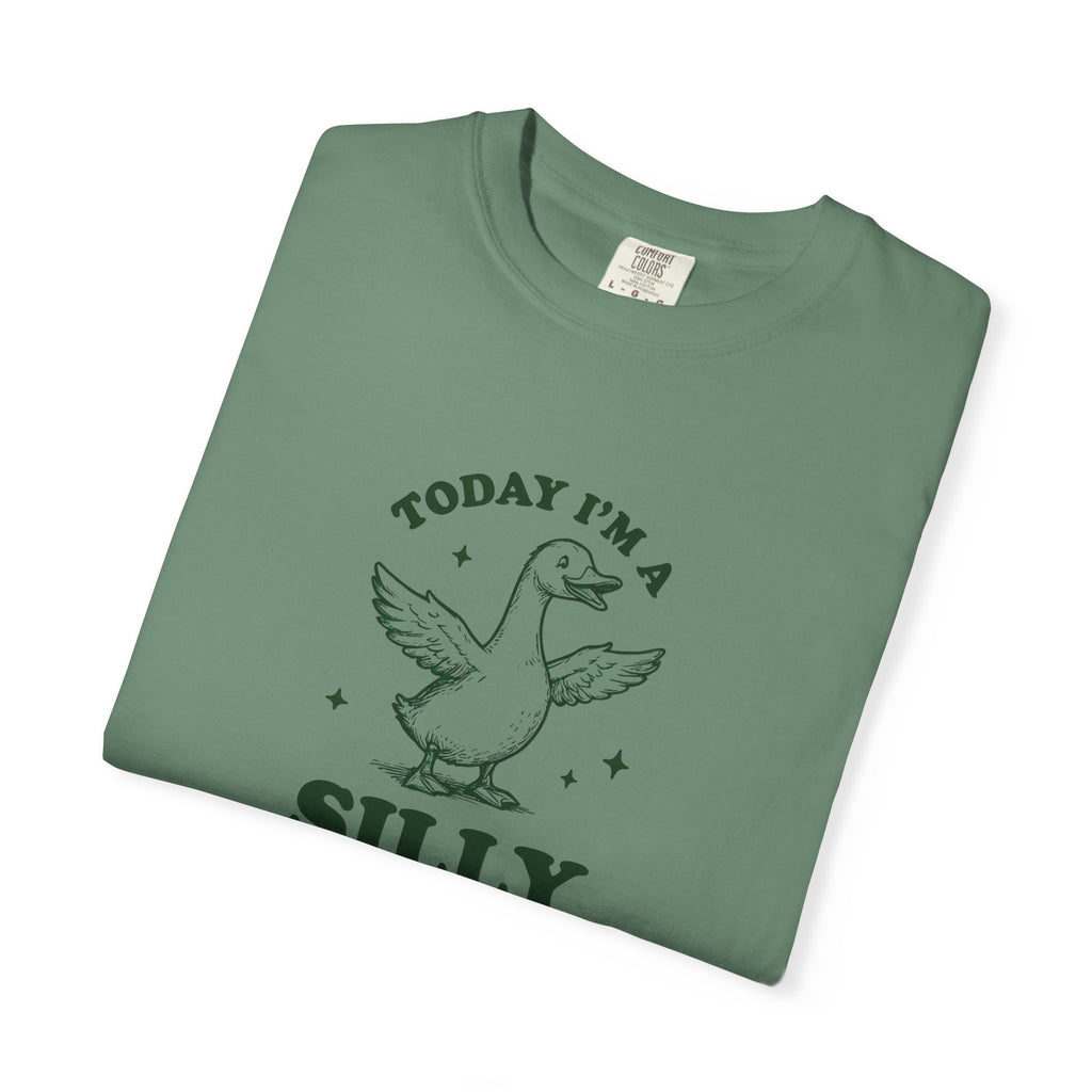 God’s Silly Goose without the tie | Unisex Garment Dyed Comfort Colors | Christian Graphic T-shirt | S-4XL